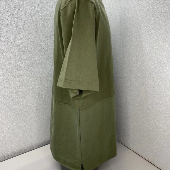 G-Star Raw Men’s Woven Mix Boxy T-Shirt – Four Leaf Clover Green - Picture 10 of 14